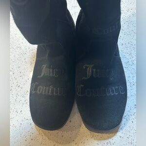 Vintage Juicy Couture Women’s Angel Tall Sherpa Lined Boots Shoes 8.5 Rare